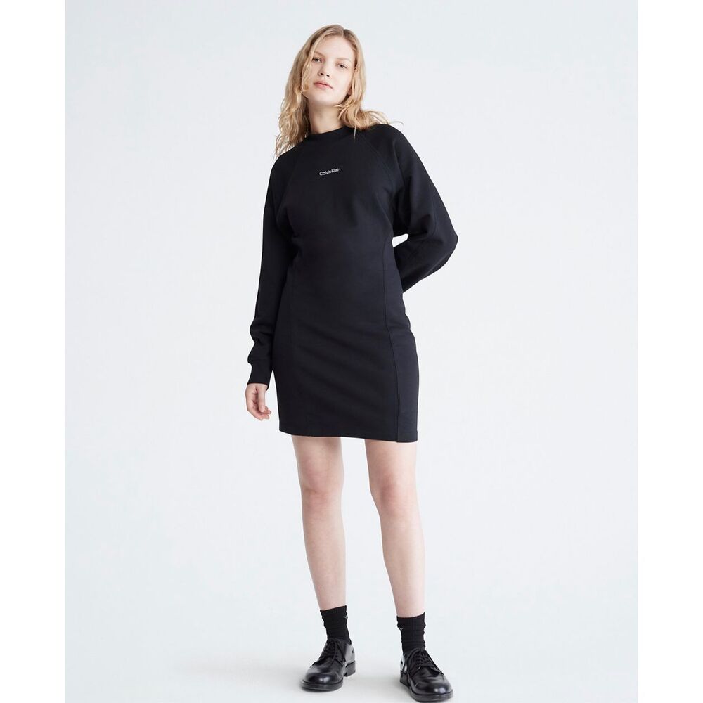 Calvin Klein Sweater Dress size small black m7